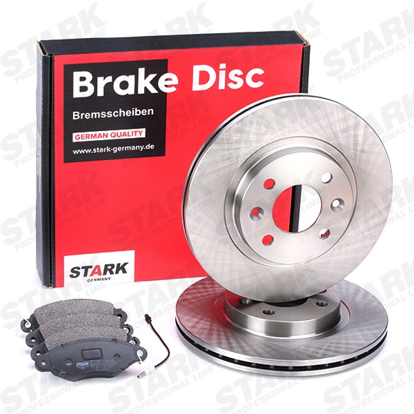 STARK Brake discs and pads set Article number: SKBK-1090166 cheaply