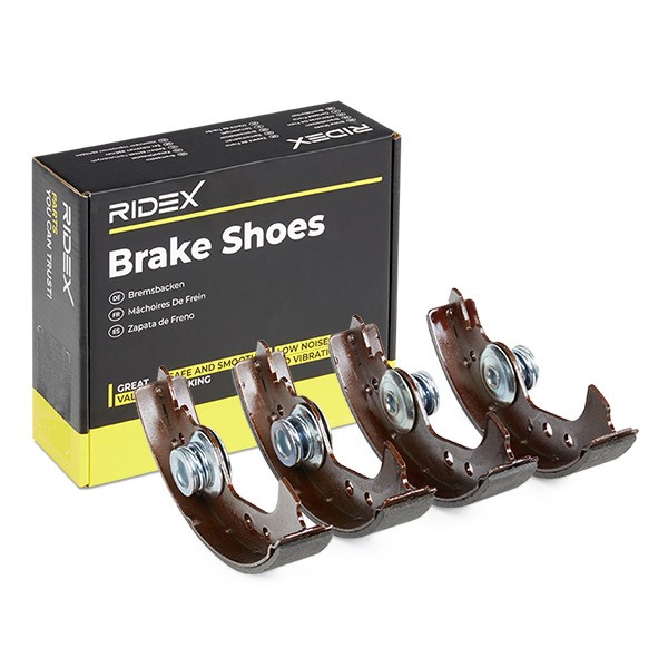 RIDEX Brake Shoe Set Article number: 70B0087 cheaply