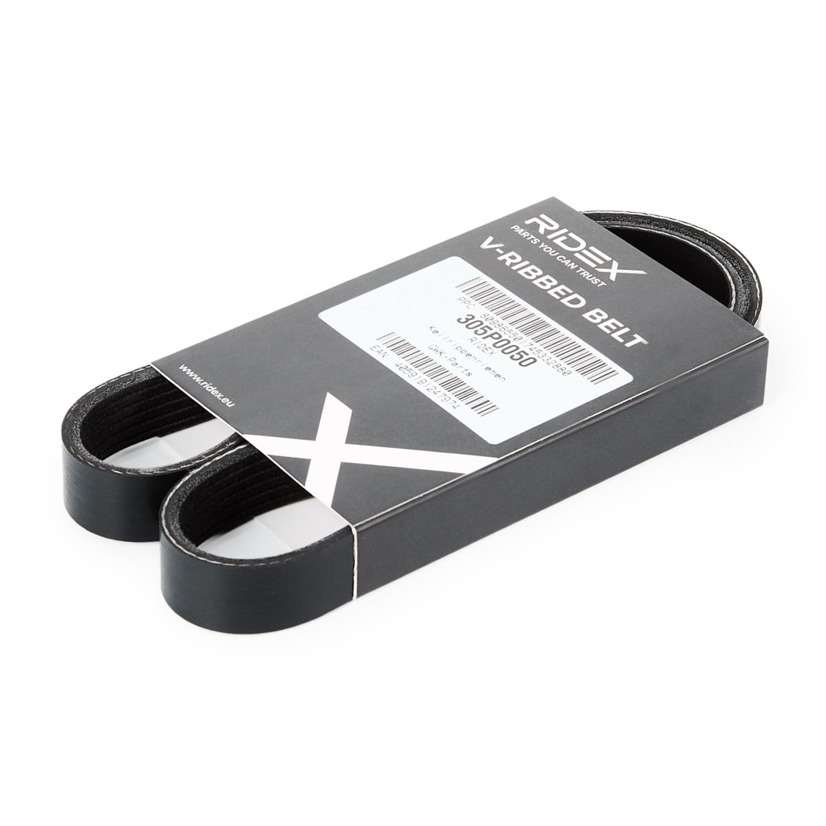 RIDEX Serpentine belt Article number: 305P0050 cheaply