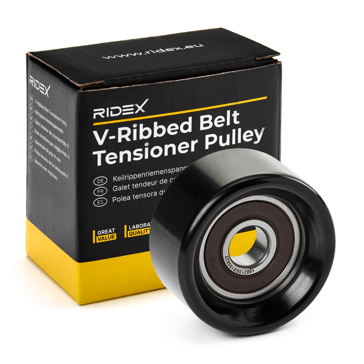 RIDEX Tensioner pulley Article number: 310T0081 cheaply