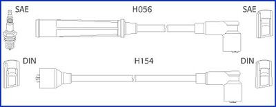 HITACHI Ignition Cable Kit Article number: 134366 cheaply