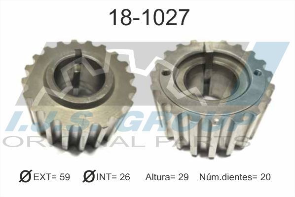 IJS GROUP Gear, camshaft Article number: 18-1027 cheaply