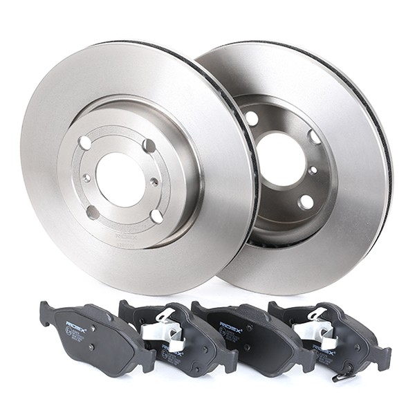 RIDEX Brake discs and pads set Article number: 3405B0237 cheaply