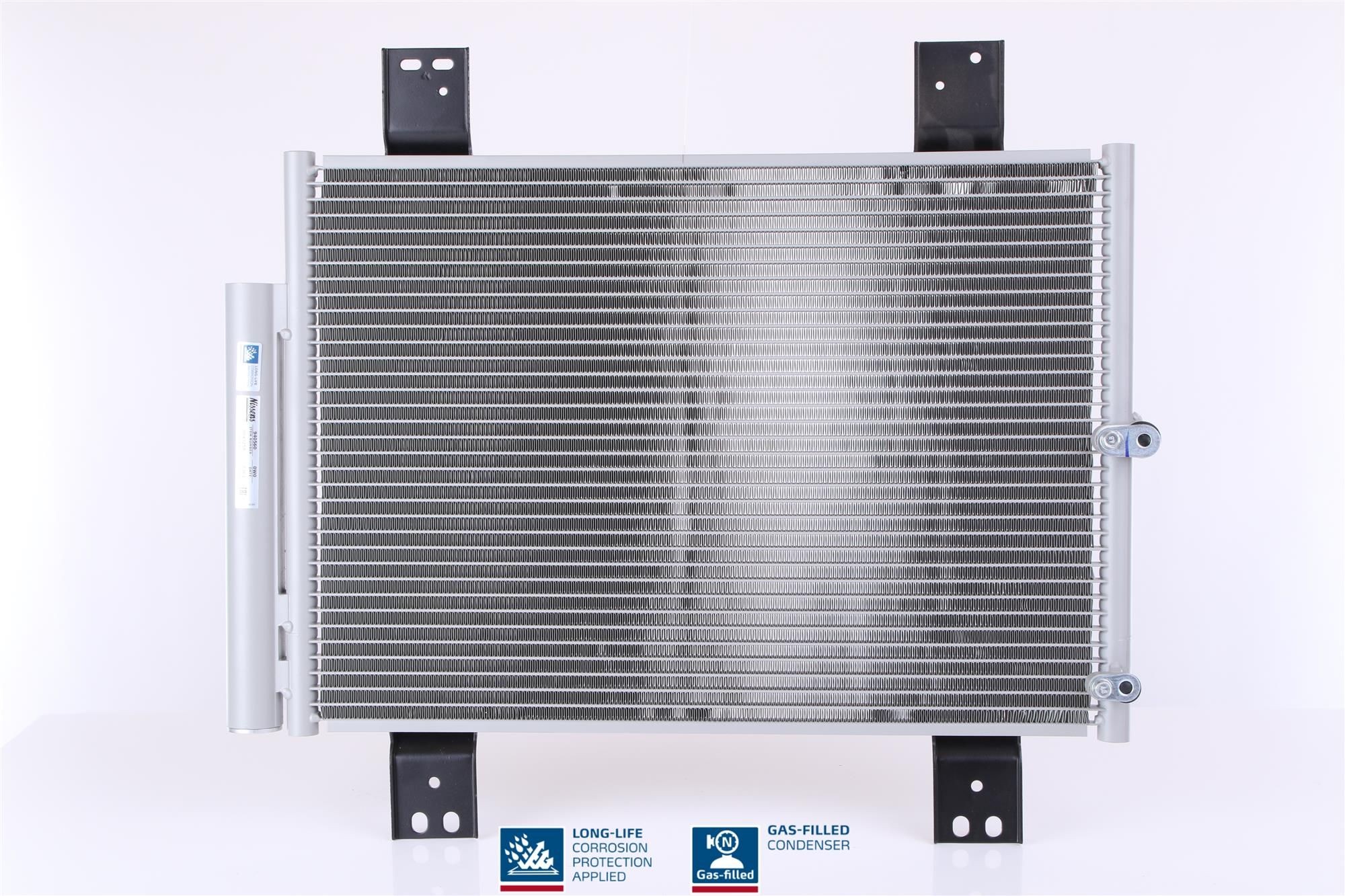 NISSENS Air conditioning condenser Article number: 940560 cheaply