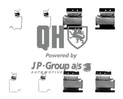 JP GROUP Accessory Kit, disc brake pads Article number: 1163651619 cheaply