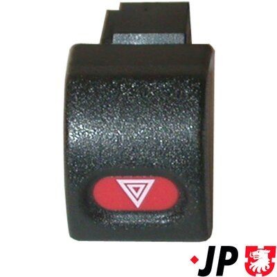 JP GROUP 1296300500 Hazard Light Switch ASTRA 1.6 i 16V 101 PS Petrol 1998