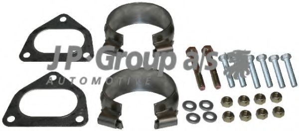 JP GROUP Mounting Kit, exhaust pipe Article number: 1621701010 cheaply