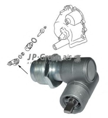 JP GROUP Angle Drive, tacho shaft Article number: 1699650100 cheaply