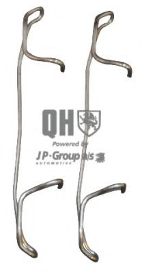 JP GROUP 4163650719 Lisakomplekt, ketaspiduriklotsid MAREA 1.9 JTD 105 (185AXN1A) 105 HP Diisel 2007