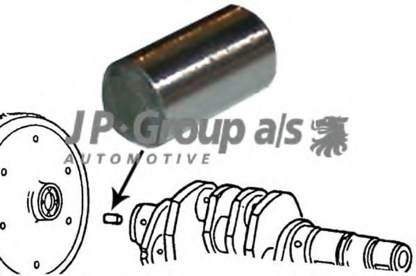 JP GROUP Låsestift Varenummer: 8110450206 billige