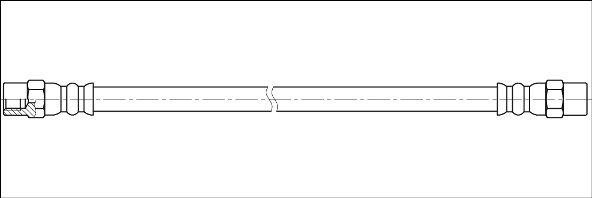REMSA Brake hose Article number: 1900.51 cheaply