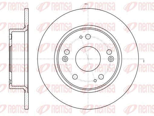 REMSA Brake disc Article number: 6984.00 cheaply