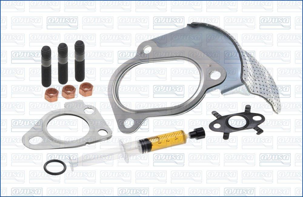 AJUSA JTC11740 Mounting Kit, charger KANGOO 1.5 dCi 90 (FW0G, FW05, FW08, FW11) 90 PS Diesel