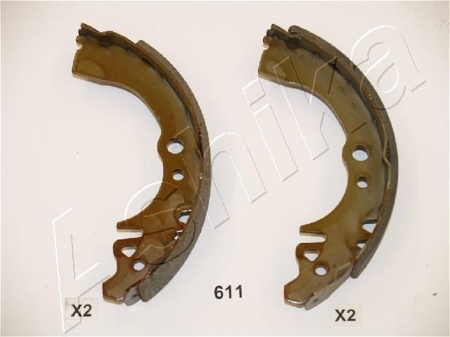 ASHIKA Brake Shoe Set Article number: 55-06-611 cheaply