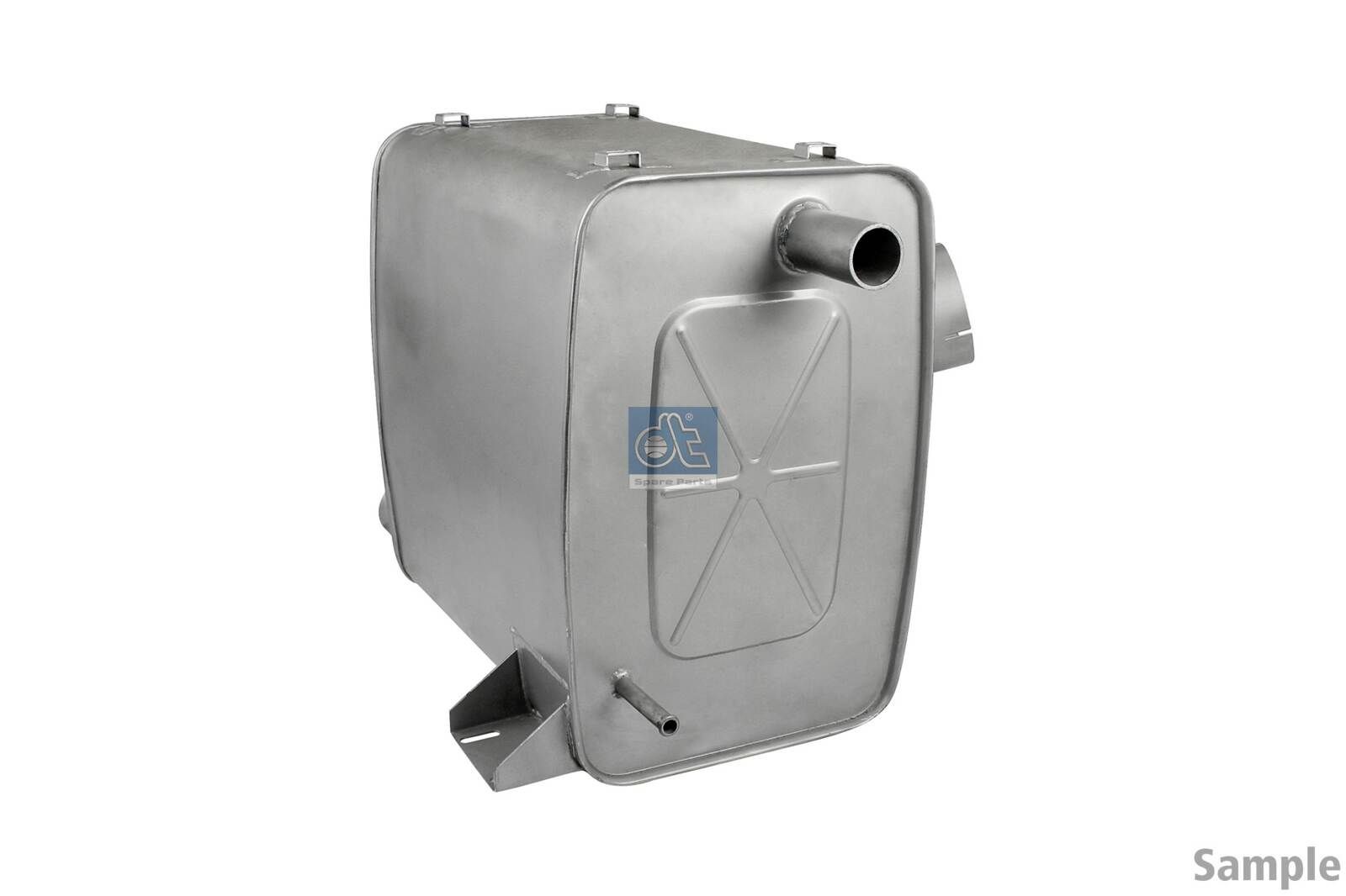 DT Spare Parts Middle- / End Silencer Article number: 4.68531 cheaply