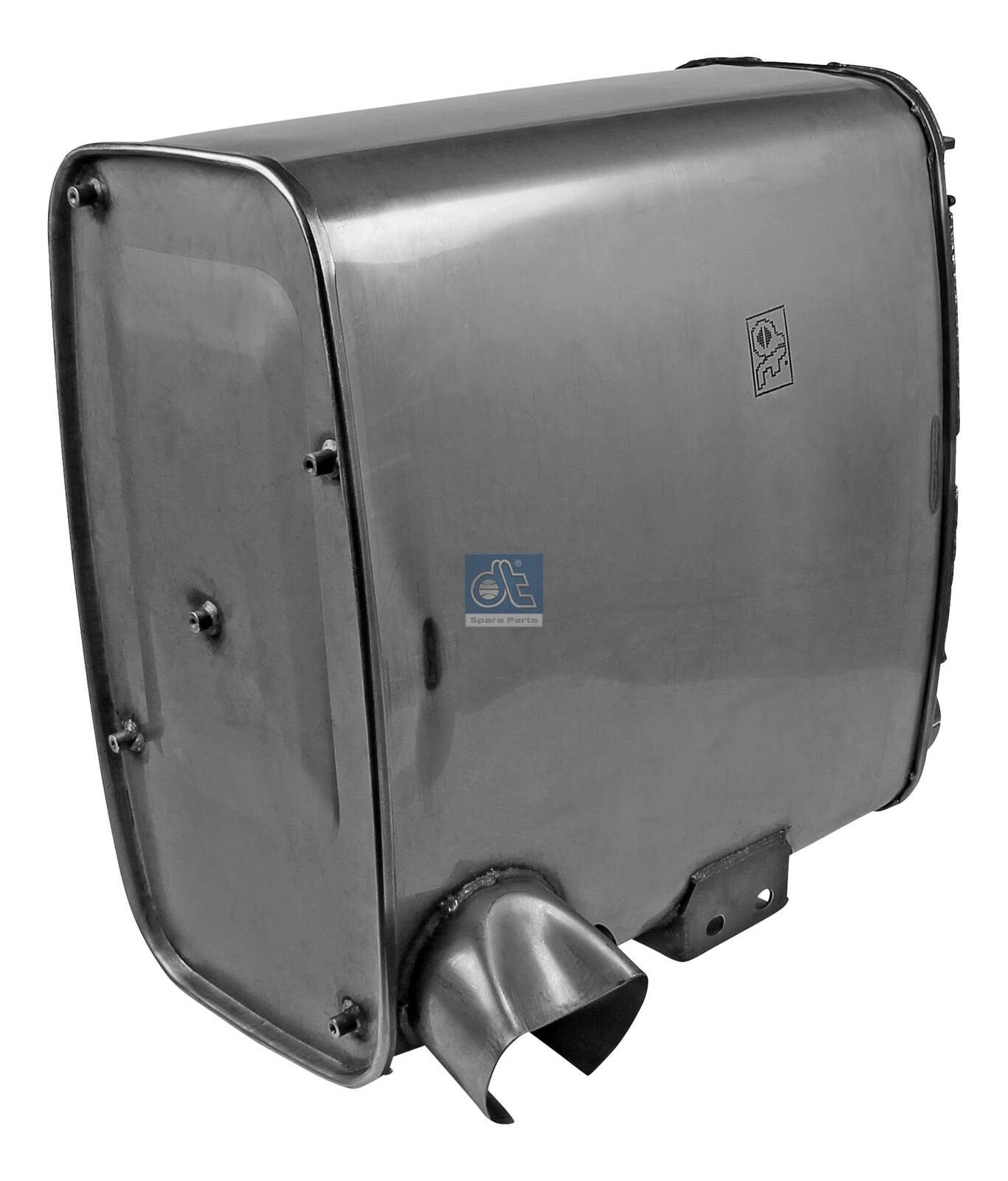 DT Spare Parts Middle- / End Silencer Article number: 3.25148 cheaply