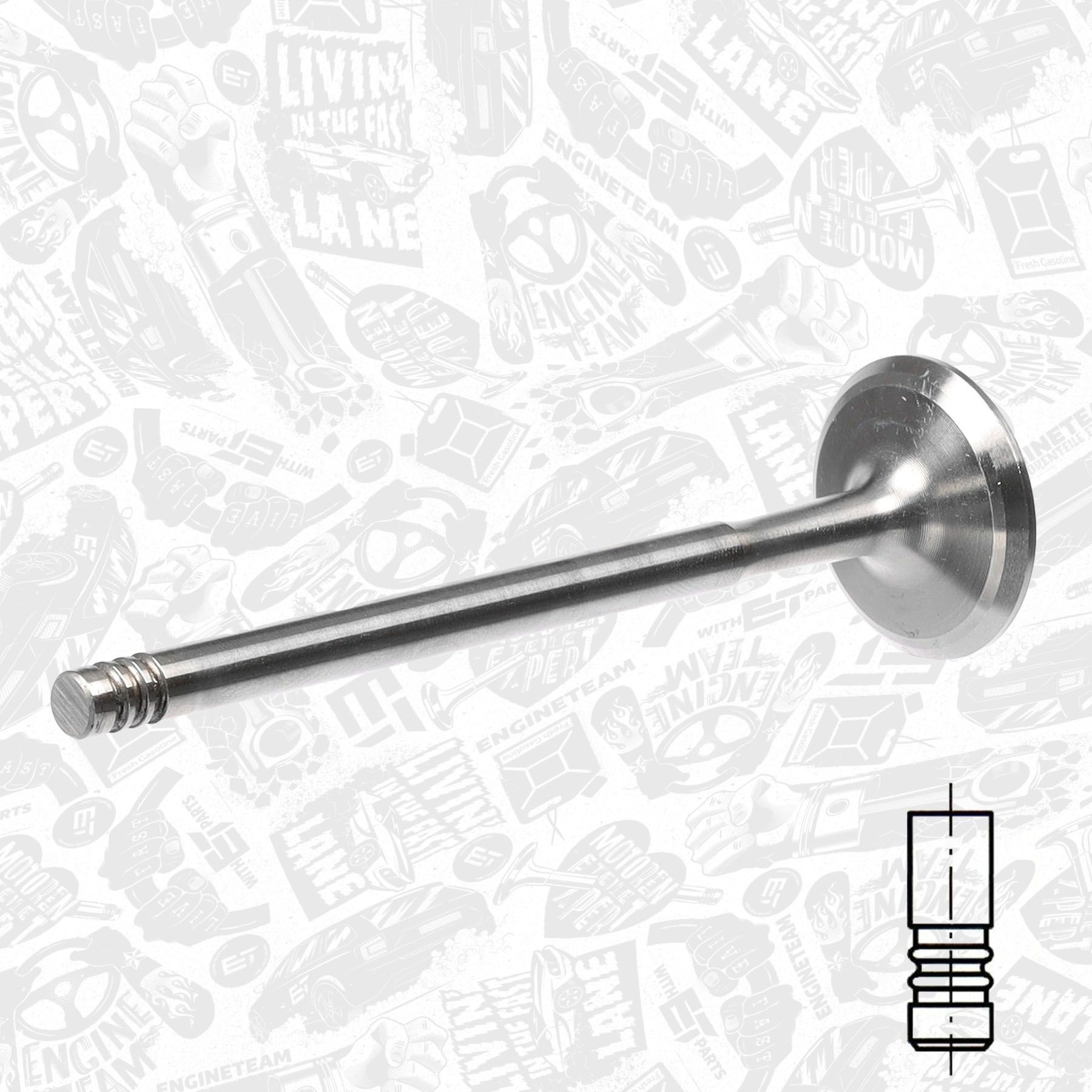 ET ENGINETEAM Inlet valve Article number: VI0125 cheaply