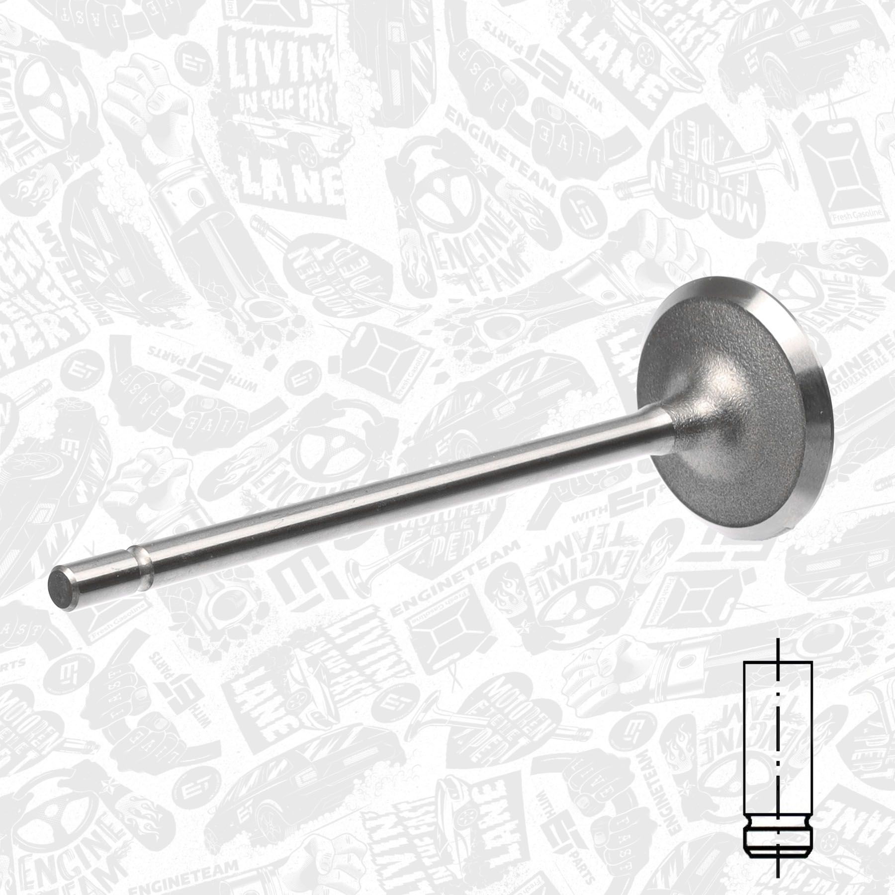 ET ENGINETEAM Inlet valve Article number: VI0038 cheaply