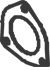 DINEX Exhaust pipe gasket Article number: 33800 cheaply