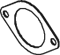 DINEX Exhaust pipe gasket Article number: 66802 cheaply