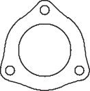 DINEX Exhaust pipe gasket Article number: 74804 cheaply