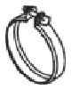DINEX Clamp, exhaust system Article number: 68899 cheaply