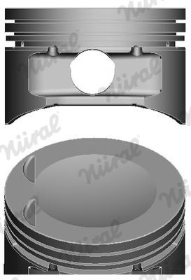 NÜRAL Piston Article number: 87-306807-20 cheaply
