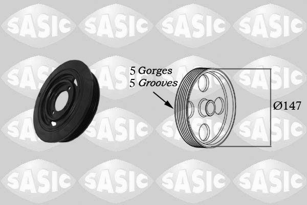 SASIC Crankshaft pulley Article number: 2156009 cheaply