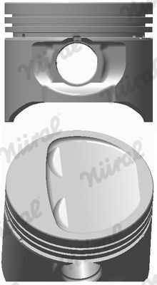 NÜRAL Piston Article number: 87-783608-00 cheaply
