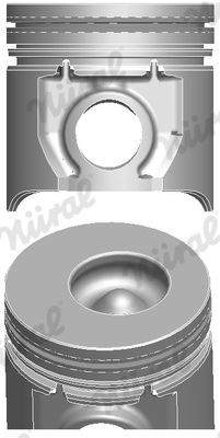 NÜRAL Piston Article number: 87-123711-10 cheaply