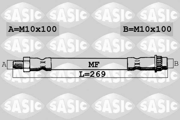 SASIC Brake hose Article number: SBH4071 cheaply