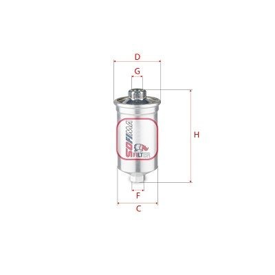 SOFIMA Fuel filter Article number: S 1770 B cheaply