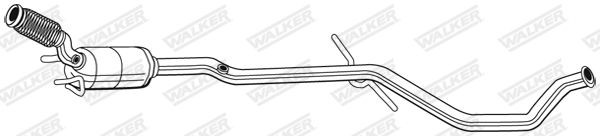 WALKER Katalysator Varenummer: 20992 billige