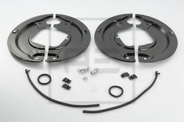 PETERS ENNEPETAL Afdækningsplade, tromlebremser Varenummer: 406.649-00A billige