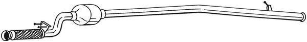 BOSAL Catalytic converter Article number: 090-589 cheaply