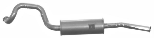 IMASAF Rear silencer Article number: 45.49.07 cheaply