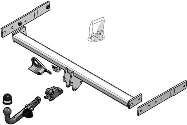 BRINK Trailer Hitch Article number: 491400 cheaply