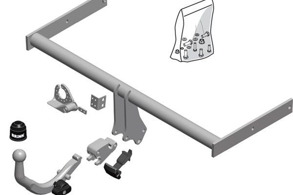 BRINK Trailer Hitch Article number: 532000 cheaply