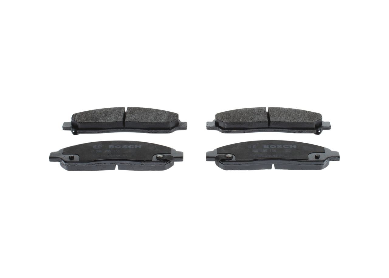 BOSCH Brake pad set Article number: 0 986 495 159 cheaply