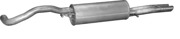 POLMO Rear silencer Article number: 01.20 cheaply