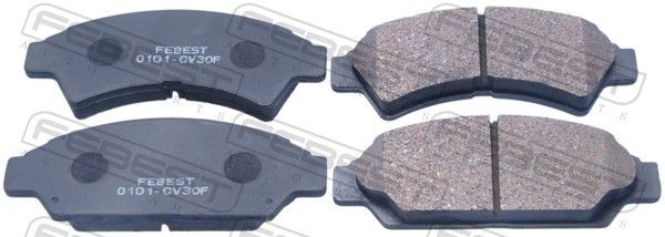FEBEST Комплект спирачно феродо, дискови спирачки артикулен номер: 0101-CV30F евтино