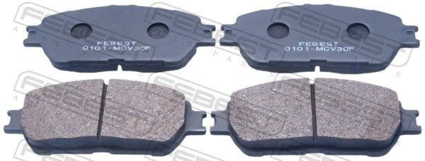 FEBEST Brake pad set Article number: 0101-MCV30F cheaply