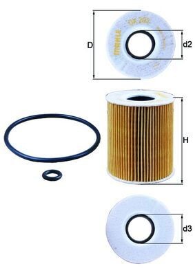 MAHLE ORIGINAL 011 TA 16072 000 Mounting Kit, charger ASTRA 2.2 DTI (F08, F48) 117 PS Diesel 2009