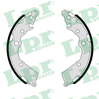 LPR Brake Shoe Set Article number: 01167 cheaply