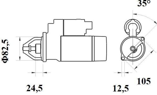 MAHLE ORIGINAL 014 TA 19011 000 Montaažikomplekt, kompressor TRANSIT 2.4 TDCi RWD 115 HP Diisel 2014