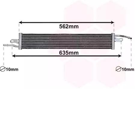VAN WEZEL Intercooler Article number: 02014701 cheaply