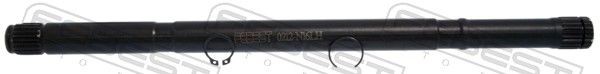 FEBEST Drive shaft Article number: 0212-N16LH cheaply