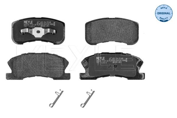 MEYLE Brake pad set Article number: 025 234 9714/W cheaply