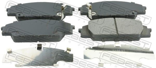 FEBEST Brake pad set Article number: 0301-FD2F cheaply