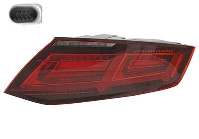 VAN WEZEL Rear light Article number: 0387922 cheaply